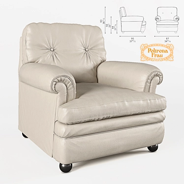 Dream A Luxury Armchair 3D model image 1 