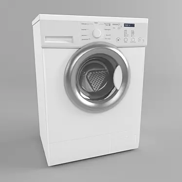 Sleek LG FH0C3ND1 Washing Machine 3D model image 1 