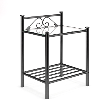 Elegant Night Table "Birgit 3D model image 1 