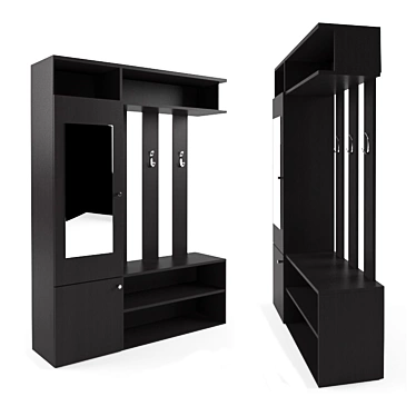 Lobby Storage Cabinet 3D model image 1 