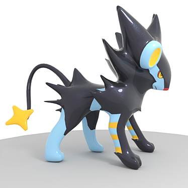 Electric Beast Luxray - Final Pokémon 3D model image 1 