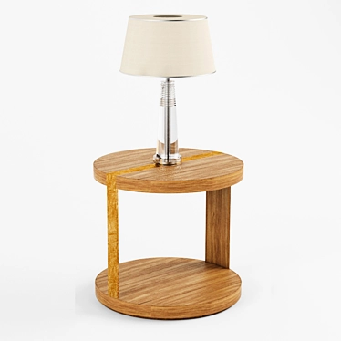 Versatile Side Table 3D model image 1 