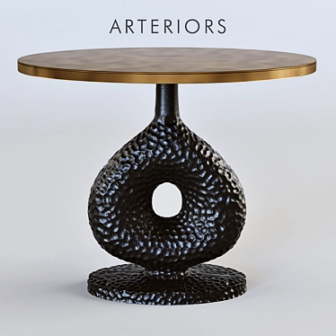 Sleek Seth Side Table: A Stunning Addition 3D model image 1 