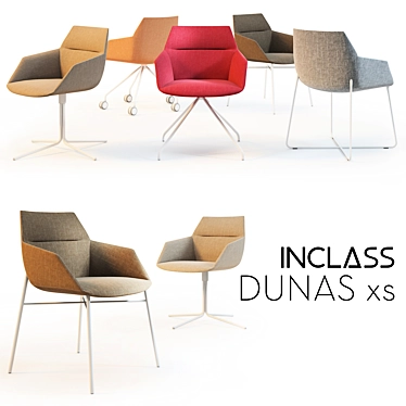 Versatile DUNAS XS Chair 3D model image 1 