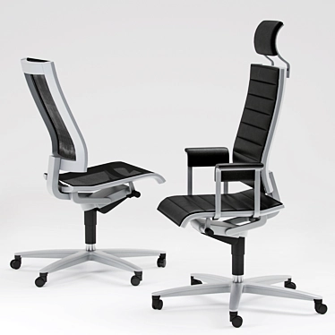 Elegant Wilkhahn Solis F Chairs 3D model image 1 