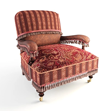 Elegant Provasi Wendell Armchair 3D model image 1 