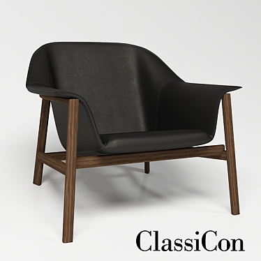 Sleek Sedan Chair by ClassiCon: Royalty and Comfort Unite 3D model image 1 