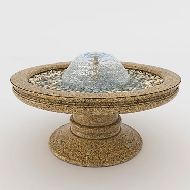 Giant Polys-598 Fountain: 1620 Height, 2590 Diameter 3D model image 1 