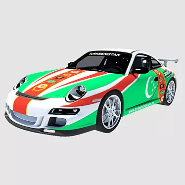 Ultimate Performance: 997GT3 3D model image 1 