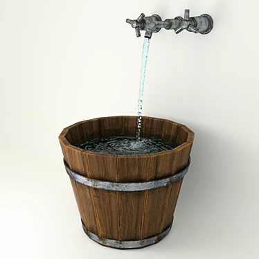 Multi-Purpose Water Bucket 3D model image 1 