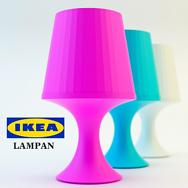Cozy Illumination: Ikea LAMPAN 3D model image 1 