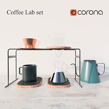 Coffee Lab: The Ultimate Brewing Set 3D model image 1 