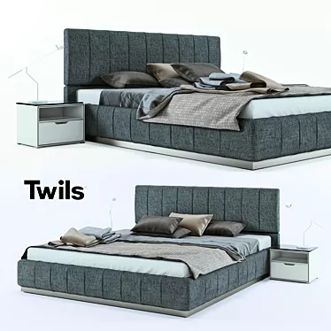 Sleek Barrè Twils: Innovation in Design 3D model image 1 