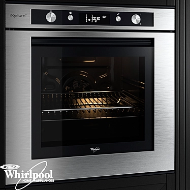 Whirlpool AKZ 6610 IXL: High-Performance Oven 3D model image 1 