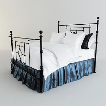 Forged bed and bed