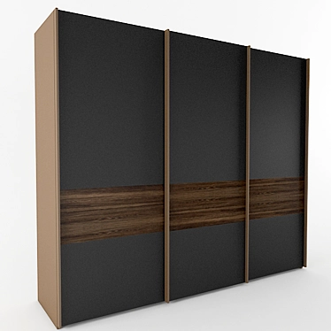 German HULSTA Design Wardrobe 3D model image 1 