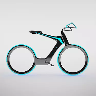 Revolutionary Electric Bike 3D model image 1 