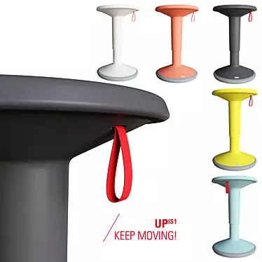 Sleek Interstuhl UPis1 Chair 3D model image 1 