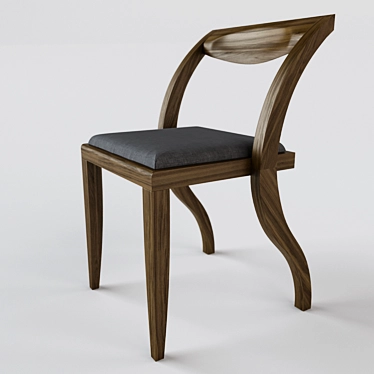 Elegant Porada Arlekin Chair 3D model image 1 