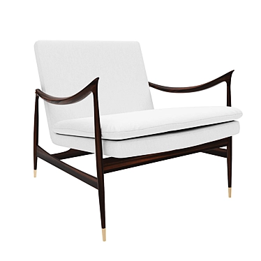 Danish Elegance: Espasso Chair 3D model image 1 