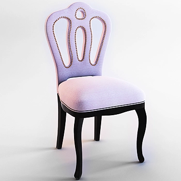 Royal Throne Chair 3D model image 1 