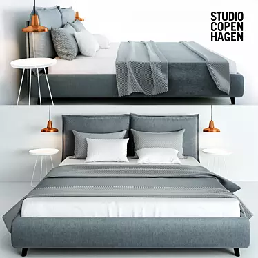 Nordic Dream Studio Bed 3D model image 1 