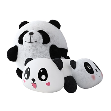 Protective Panda Clan 3D model image 1 