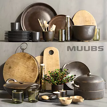 MUUBS: Stylish and Functional Home Decor 3D model image 1 