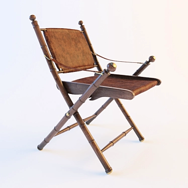 Sleek Loft Chair 3D model image 1 