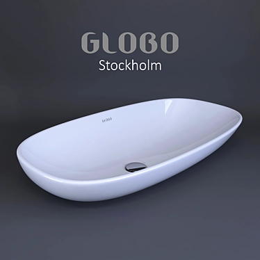 Globo Stockholm Waybill Sink 3D model image 1 