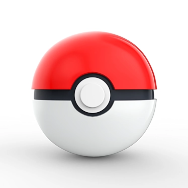 Interactive Pokemon Pokeball Toy 3D model image 1 