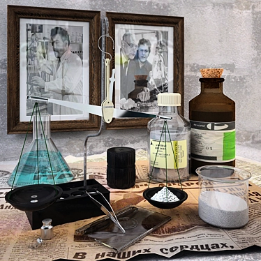 Decorative set chemist