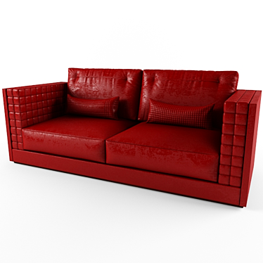 Formitalia Suitcase Leather Sofa 3D model image 1 