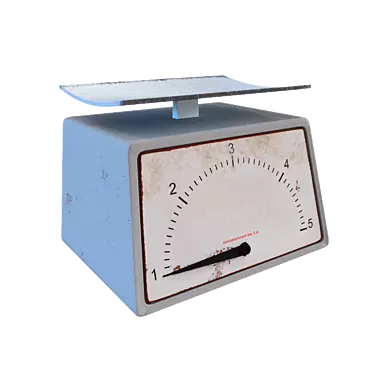 Precision Kitchen Scale 2011 3D model image 1 