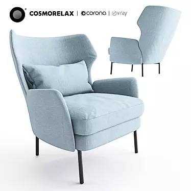 Cosmorelax Alex 3D Max Armchair 3D model image 1 