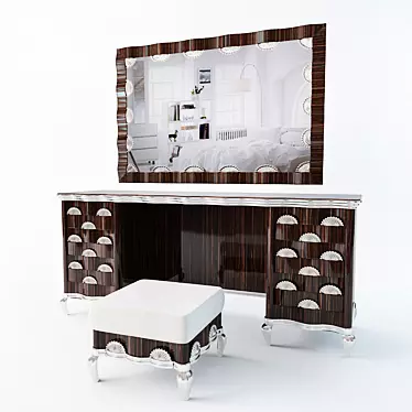 Isacco Agostoni Contemporary Dressing Table 3D model image 1 