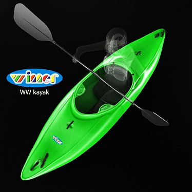 Ultimate Storm Kayak 3D model image 1 