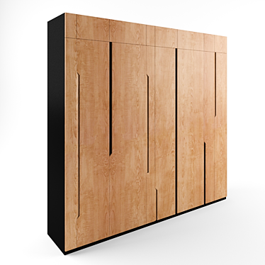 Product Title: Stage-Ready Wardrobe 3D model image 1 