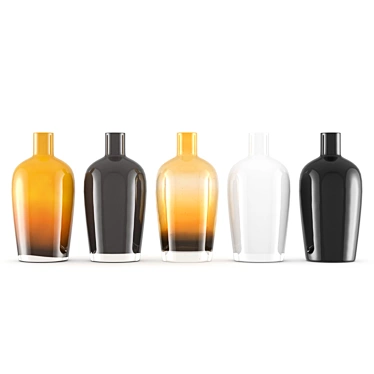 Glass Decor Bottles: HQ Details Vol.5 3D model image 1 