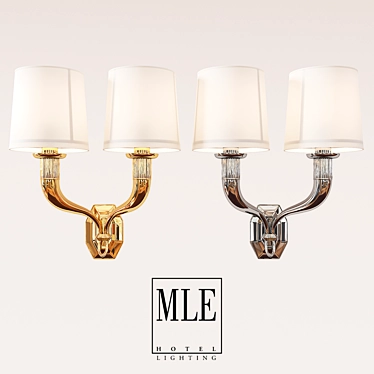 Classic Style Wall Sconce 3D model image 1 