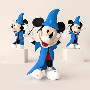 Mickey Mouse Figurine 3D model image 1 