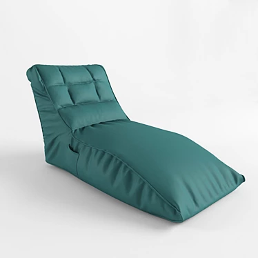 Relaxation Bliss: Soft Sunbed 3D model image 1 