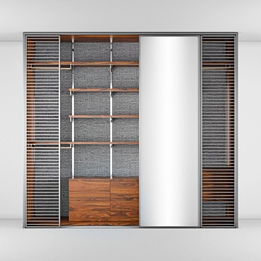 Rimadesio Modular Closet 3D model image 1 