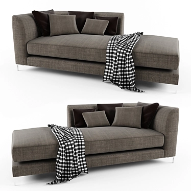 Modern Picasso Couch 3D model image 1 