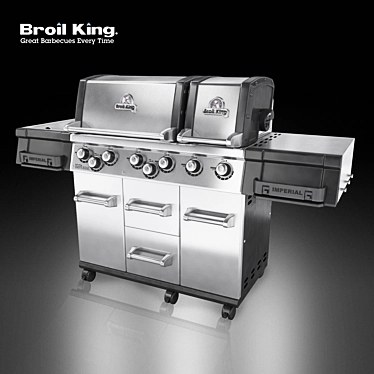 Broil King IMPERIAL XL Grill 3D model image 1 
