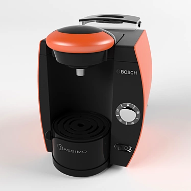 Bosch TAS 4014: Stylish & Functional Coffee Machine 3D model image 1 