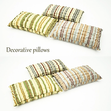 Cozy Cushion Collection 3D model image 1 