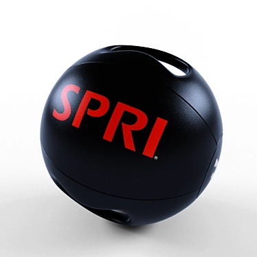 SPRI Dual Grip Xerball: Perfect for Versatile Med Ball Training! 3D model image 1 