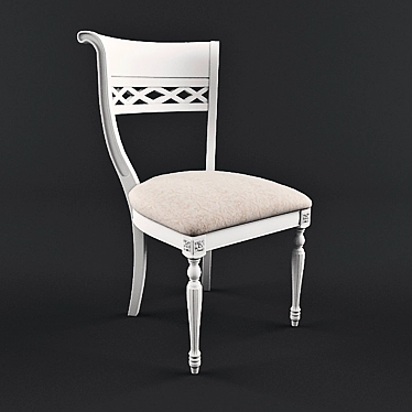 Elegant VERONA Chair 3D model image 1 