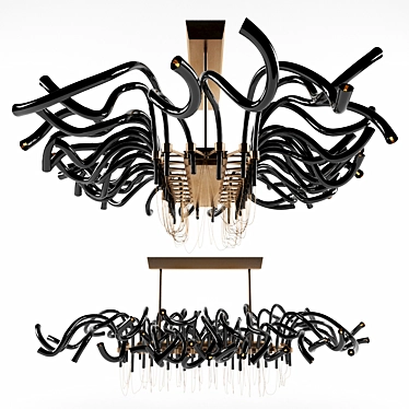 Andromeda Flut: Italian Elegance Shines 3D model image 1 